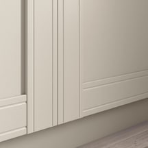 Ikea Beyaz Sağlam Kapaklı Gardırop Beyaz-açık Bej