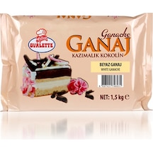 Katsan Ovalette Beyaz Ganaj Çikolata 1500 G