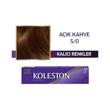 Koleston Single Tüp Saç Boyası 5/0 Açık Kahve