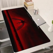 Laumango Titan Oyun Mouse Pad Xxl - Kaymaz Kauçuk Bilgisayar Halı, Klavye Destekli Gamer Aksesuar 40x30 Cm Aprıcot Aprıcot