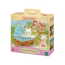 Sylvanian Families Çikolata Kulaklı İkiz Tavşan Bebek 5432