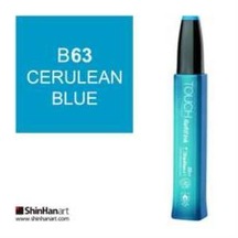 Touch Twin Marker Refill Ink 20Ml B63 Cerulean Blue