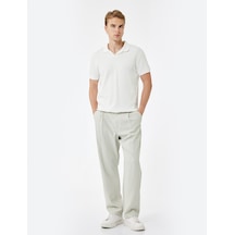 Koton Oversize Viskon Cep Detaylı Rayon Pileli Kumaş Yazlık Pantolon Gri 5sam40164hw Gri Koton Oversize Viskon Cep Detaylı Rayon Pileli Kumaş Yazlık Pantolon Gri 5sam40164hw Gri