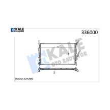 Motor Su Radyatoru Transıt Tuorneo Custom V362 V363 2.2tdcı 100ps 125ps 135ps 140ps 155ps 12 Kale Radyatör Bk218005cc