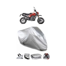 Brixton Crossfire 125 Gri Su Geçirmez Motosiklet Brandası Premium