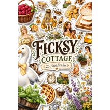 Kır Evi Ve Mutfak Sticker Seti - 25 Adet Etiket Çıkartma Diğer