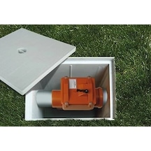 Mey İthalat Pvc Pissu Atıksu Çekvalfi 150 Mm Kilitli