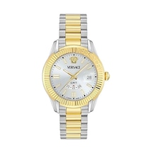 Versace Vrscve0u00325 Erkek Kol Saati Altın - Gri