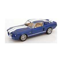 Kk Scale 1:12 Ford Mustang Shelby Gt500 1967 Blaumetallic/weiß