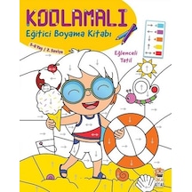 Eğlenceli Tatil 5-6 Yaş-Kodlamalı Eğitici Boyama Kitabı-2.Seviye- Sincap Kitap