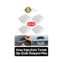 Araba Kapı Kolu Çizilme Koruyucu Şeffaf Film Yapışkanlı Boya Kaldırmaz Zarar Vermez Çizik Koruma