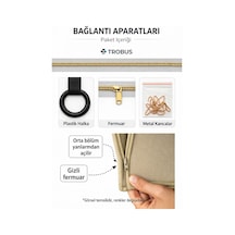 Üniversal Zerafet Serisi Bej 5'li Ortopedik Koltuk Minderi