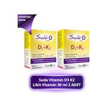 Vitamin D3 K2 Likit Vitamin 30 Ml 2 Adet
