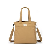 Smart Bags Kanvas Camel Kadın Omuz Çantası Smb1309 001 Smart Bags Kanvas Camel Kadın Omuz Çantası Smb1309 001