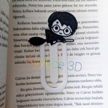 Ayyüce 3d, Harry Potter Figürlü Süpürgeli Uçan Kitap Ayracı