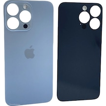 Apple Uyumlu iPhone, 13 Pro Arka Pil Kapağı Mavi