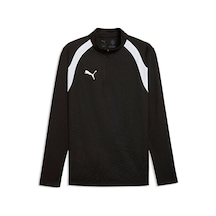 Puma Teamfinal26 Training 1/4 Zip Erkek Futbol Antrenman Uzun Kollu Tişört 65967903 Siyah
