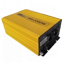 12V 2000W Tam Sinüs Ups Inverter Akü Şarjlı Invertör