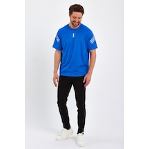Genius Store Erkek Spor Tişört Baskılı Fitness Antrenman Fit M