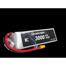 Masterflight 22.2v Li-po Pil - 3000mah 80c 6s Lityum Polymer Batarya