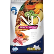 N&d Tropical Selection Düşük Tahıllı Kuzu Etli Ve Tropikal Meyveli Küçük Irk Yetişkin Köpek Maması 5 Kg