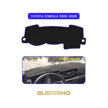 Toyota Corolla 2000-2006 Torpido Koruma Halısı Mavi Kenar