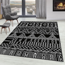 Rovigo Home Dijital Baskı Yıkanabilir Kaymaz Taban Salon Halısı RVG0090-SD946 Çok Renkli