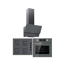 Teka Chef 4 GBC 64002 - HAK 625 - ATV 60 Pro Ankastre Set Gri