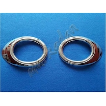 Ford Connect Krom Sis Farı Çerçevesi 2009-2014 2 Parça Abs Krom
