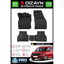 S-dizayn Ford Connect 3d Pro Havuzlu Paspas 2023 Üzeri A+ Kalite