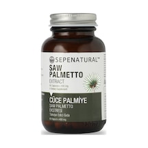 Sepe Natural ﻿Saw Palmetto Cüce Palmiye Ekstresi 400 MG 60 Kapsül