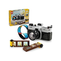 LEGO® Creator 3’ü 1 Arada Retro Fotoğraf Makinesi 31147 - 8+ Yaratıcı Oyuncak Yapım Seti  (261 Parça)