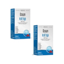 Ocean Krill Oil 500 Mg 30 Softjel Kapsül 2'li Paket