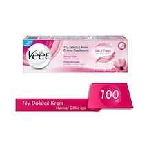 Veet Silk & Fresh Normal Ciltler için Tüy Dökücü Krem 100 ML