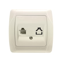 Viko Carmen Krem Tekli Nümeris Cat3