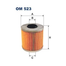 Fıltron Om523 Yag Fıltresı Bmw M40 M42 E30 E36 E34