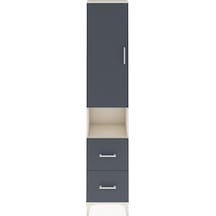 Arges Dolap 3 Raflı 2 Çekmeceli Tek Askılı 44x30x221 Aytaşı-a... Aytaşı