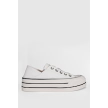 Lufian Kadın Pamela Sneaker Ayakkabı 121230001 Beyaz Beyaz