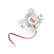 12v 0.15a Vga Kelebek Fan Alüminyum 2 Pin Ekran Kartı Fanı