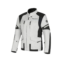 Scoyco Jk122k Motosiklet Montu Çocuk 4 Mevsim Oxford 600-d Dayanıklı Kumaş Motorcu Mont Kids Gri
