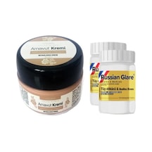 Three Brand 50 Ml Arnavut Kremi 1 Ad + Russıan Glare Tüy Dökücü Azaltıcı Merhem 50 Ml 2 Ad