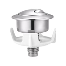 Suntek Tuvalet Ayrıştırma Düğmesi Çok Hafifli Yurt Otel Gümüş