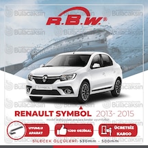 Renault Symbol Muz Silecek Takımı (2013-2015) RBW