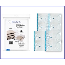 Vakumlu Hurç Poşet Setleri 8 Parça 50x70-4, 60x80-4