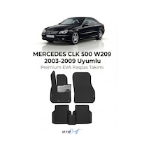 OtoCraft Mercedes Clk 500 W209 2003-2009 Araca Özel 3d Havuzlu Eva Paspas Tam Set 5 Parça