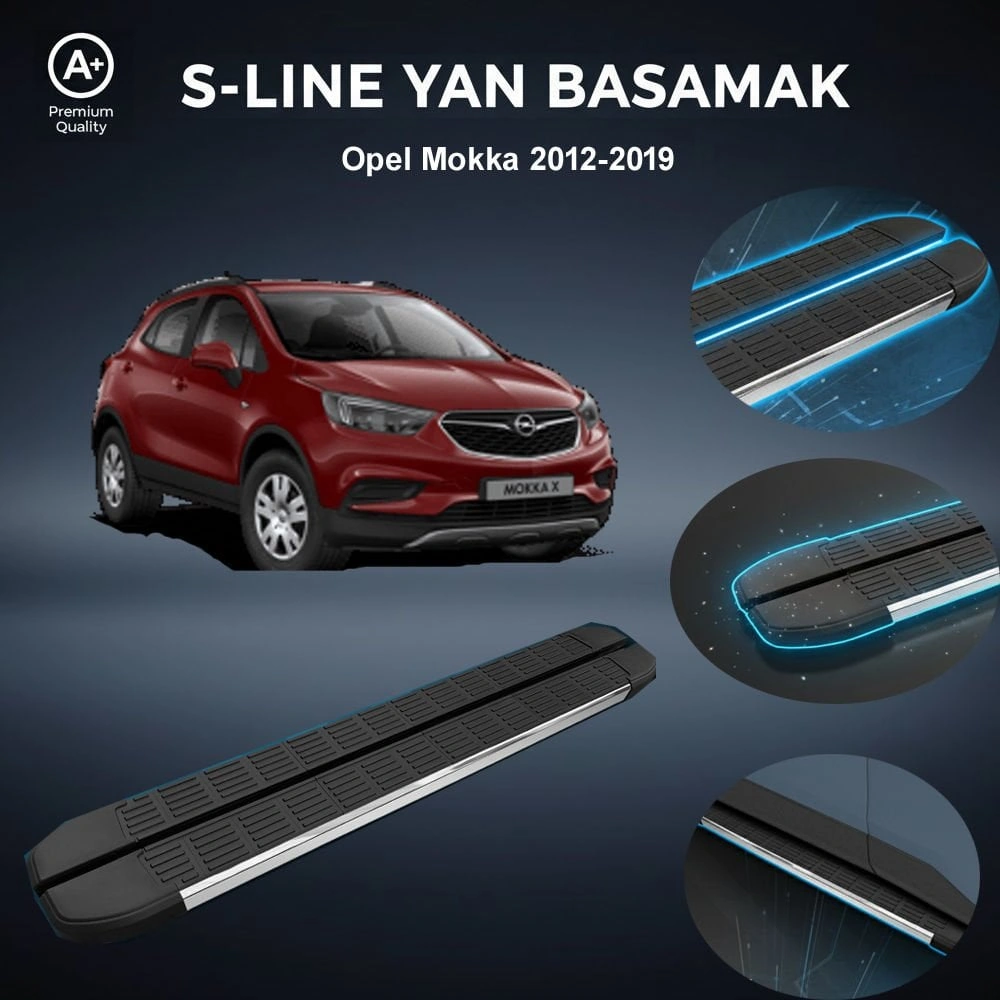Opel Mokko S-line Premium Krom Yan Basamak 2012-2019
