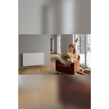 Hybridboard 1000 Metal Dark İnfrared +konveksiyonel Elektrikli Panel Isıtıcı Manuel Termostatlı 1