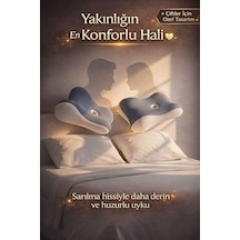 Yalnızlar Yastığı Premium Ergonomik Yakınlık Destek Yastığı, Çok Amaçlı Ortopedik Konfor Yastığı Gri