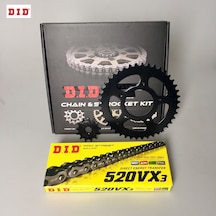 Zincir Dişli Seti Cf Moto Nk 250 250 Cc 2018-2023 / Cf Moto / Nk / 250cc / Zincir Dişli Seti Cf Moto Nk 250 250 Cc 2018-2025 / 2024-2025 1.Resim
