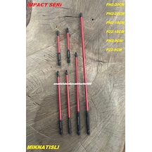 Kln Blk Ph2 Uç Sac Vida Sıkma Ucu 30cm Yıldız Bits Uç 20cm Sunta Vida Ucu 6pcs Matkap Ucu